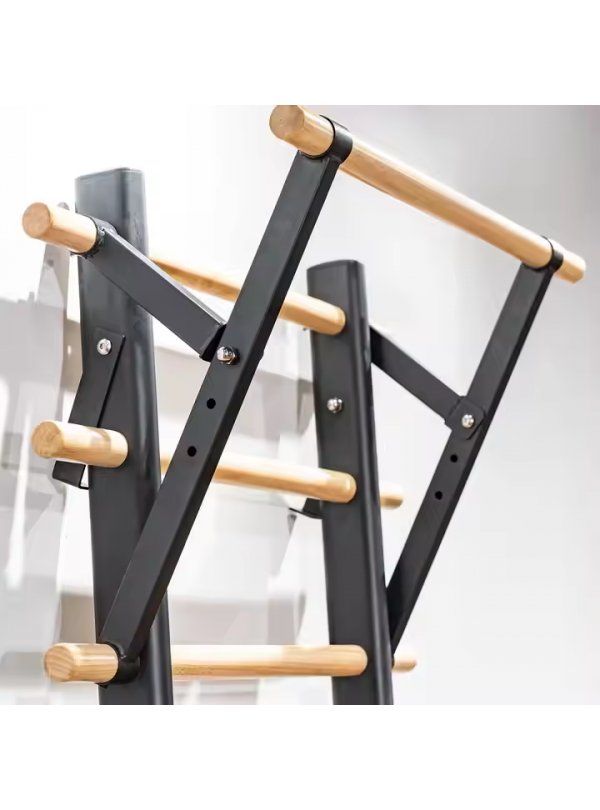 Espaldera Funcional Mixta Acero y Madera