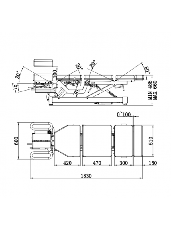Camilla Eléctrica Scall