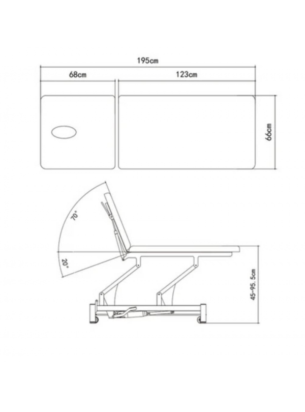Camilla Hidráulica Ling Pro