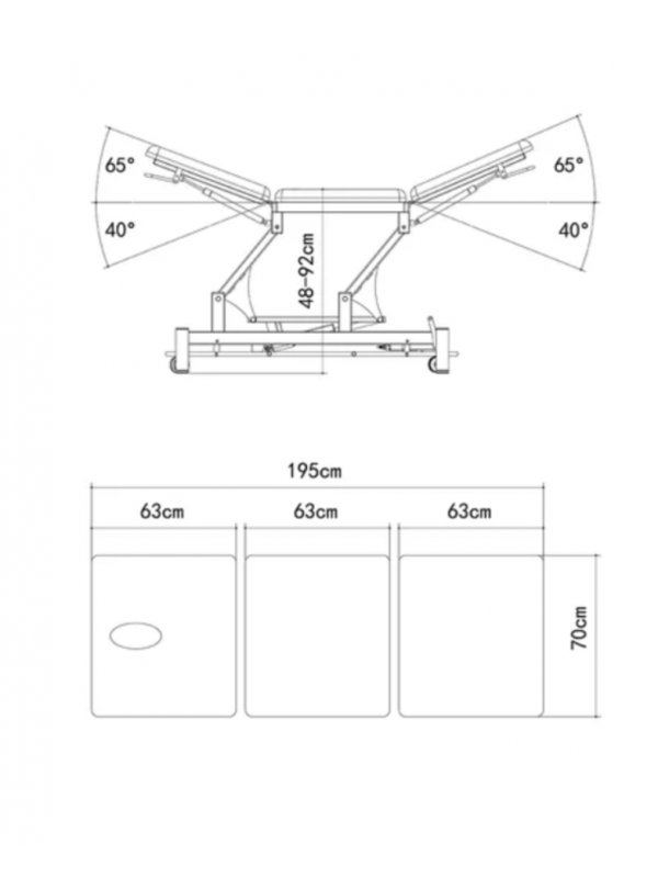 Camilla Eléctrica Brom