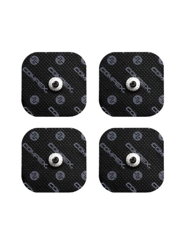 Electrodos Snap COMPEX 5 x 5 cm (4 uds.)