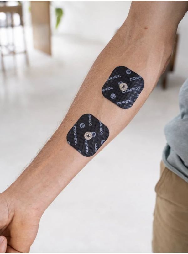 Electrodos Snap COMPEX 5 x 5 cm (4 uds.)