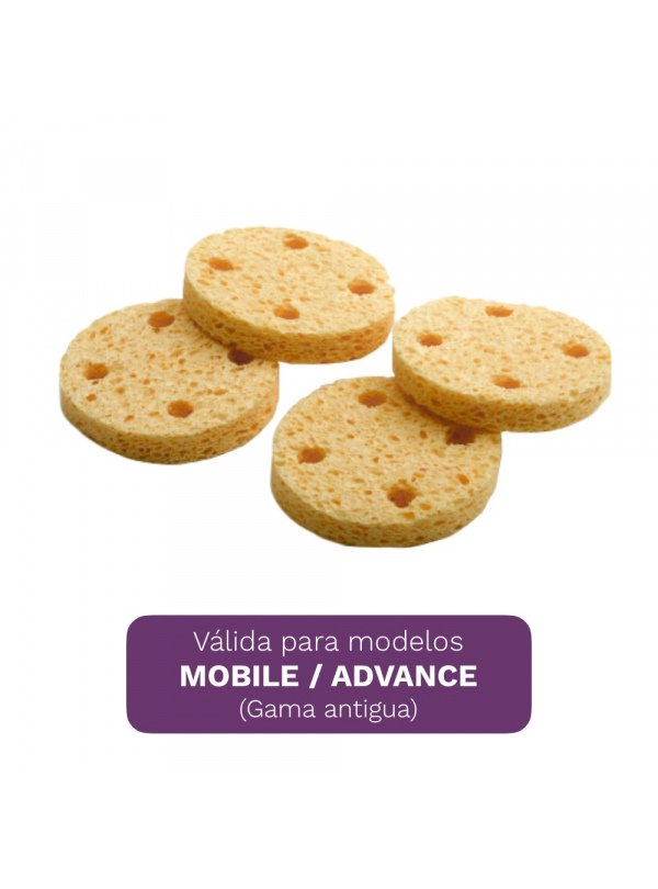 Esponjas Vacuum Mobile / Advance (Gama antigua) - 4 uds.