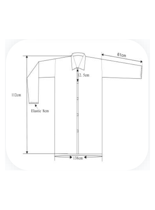 Bata Desechable de... 2