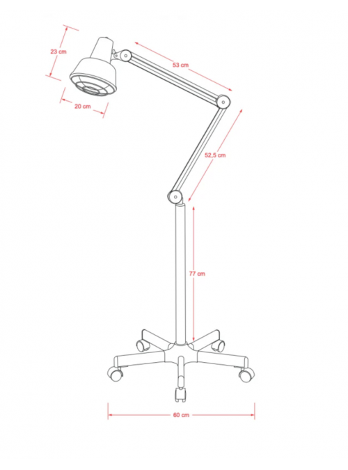 Lámpara de Infrarrojos 275W... 2