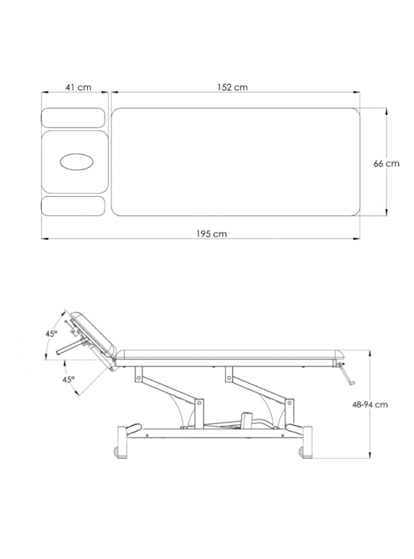 Camilla Eléctrica Guth Pro