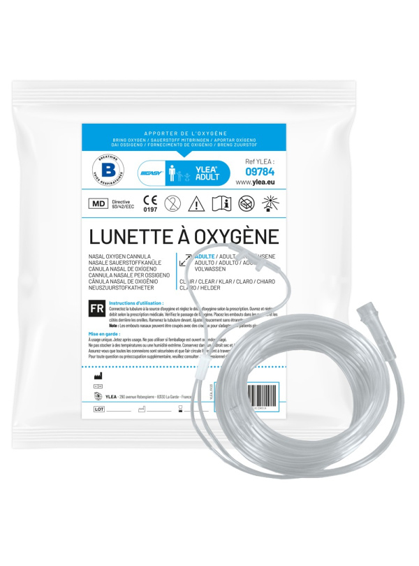 Gafas Nasales para Oxigenoterapia