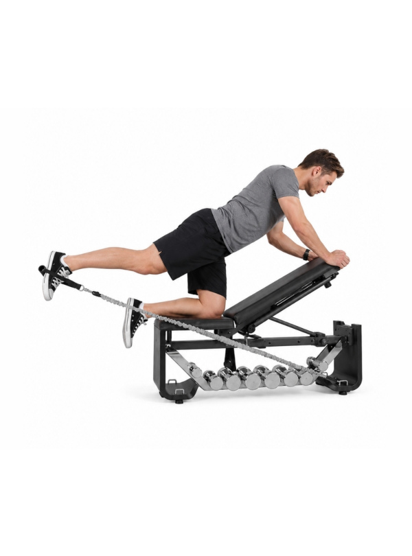Banco de Musculación Multifunción de Madera