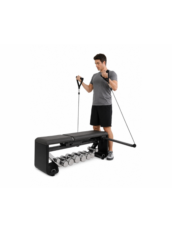 Banco de Musculación Multifunción de Madera