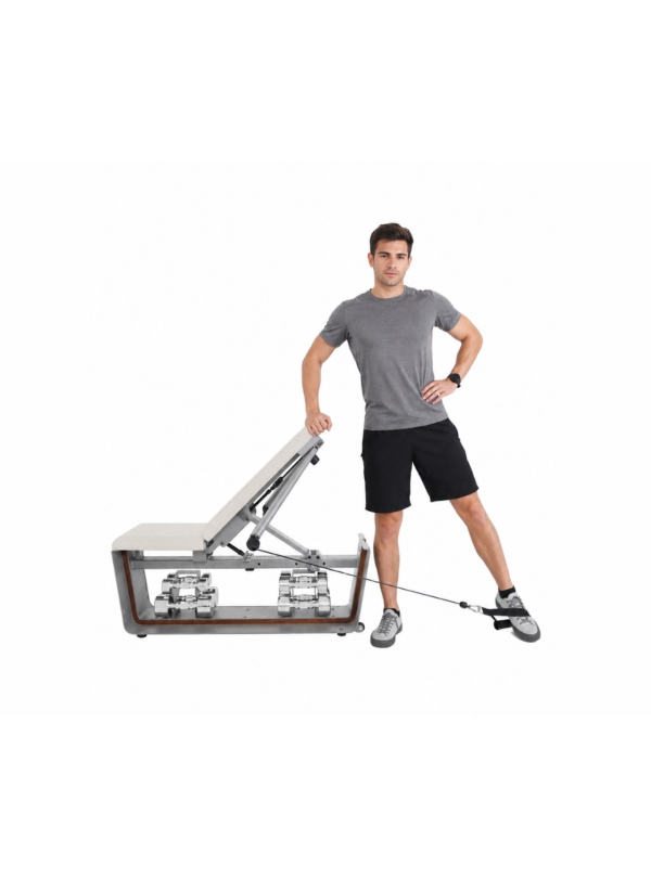 Banco de Musculación Multifunción de Aluminio