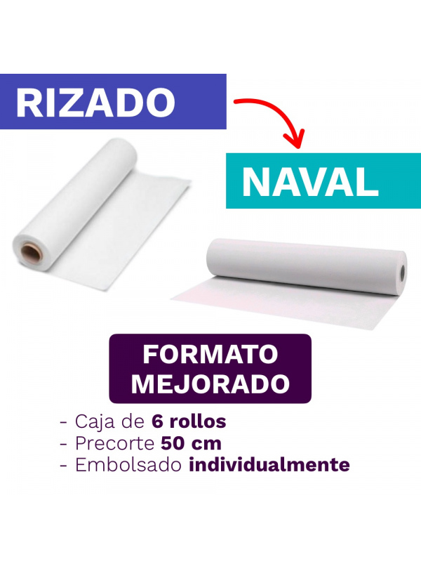 Papel Camilla NAVAL 1/c  Precorte 50 cm