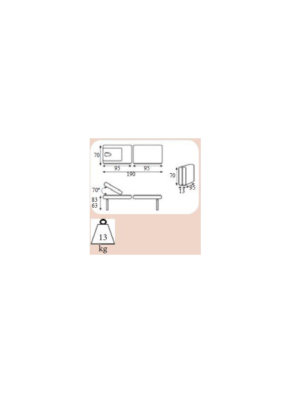 Camilla Plegable Aluminio 3R Lite