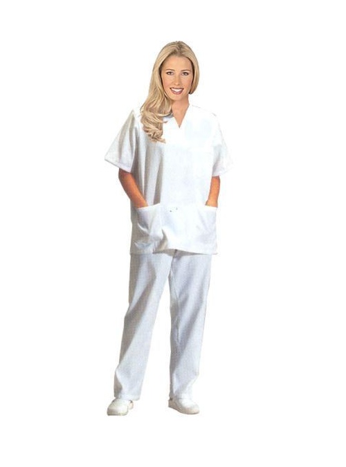Pijama Sanitario Blanco