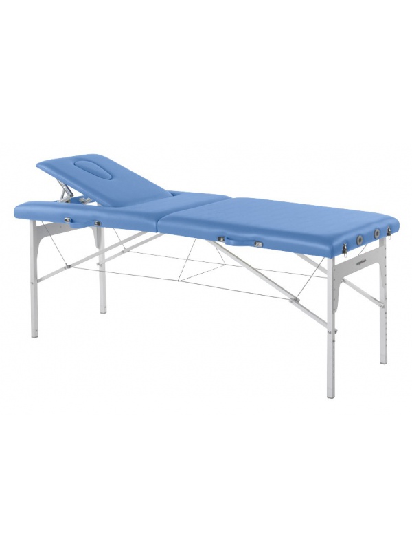 Camilla plegable regulable aluminio T23 70x182