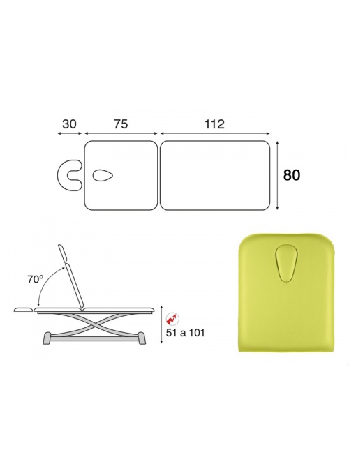 Camilla Eléctrica C7902 2