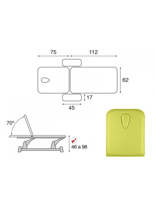 Camilla Eléctrica C5951 2