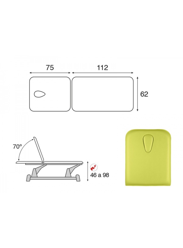 Camilla Eléctrica C5952H