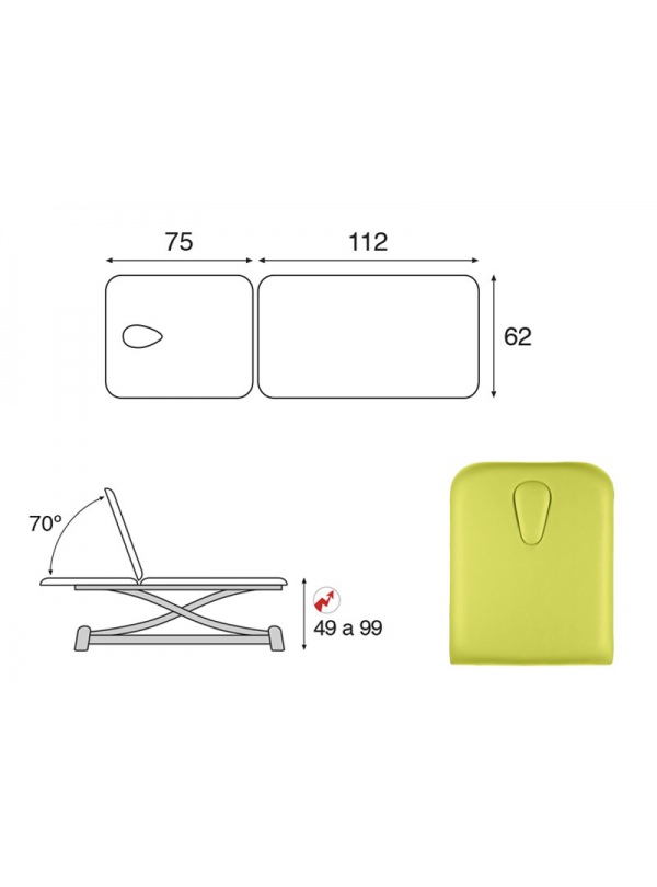 Camilla Eléctrica C7952
