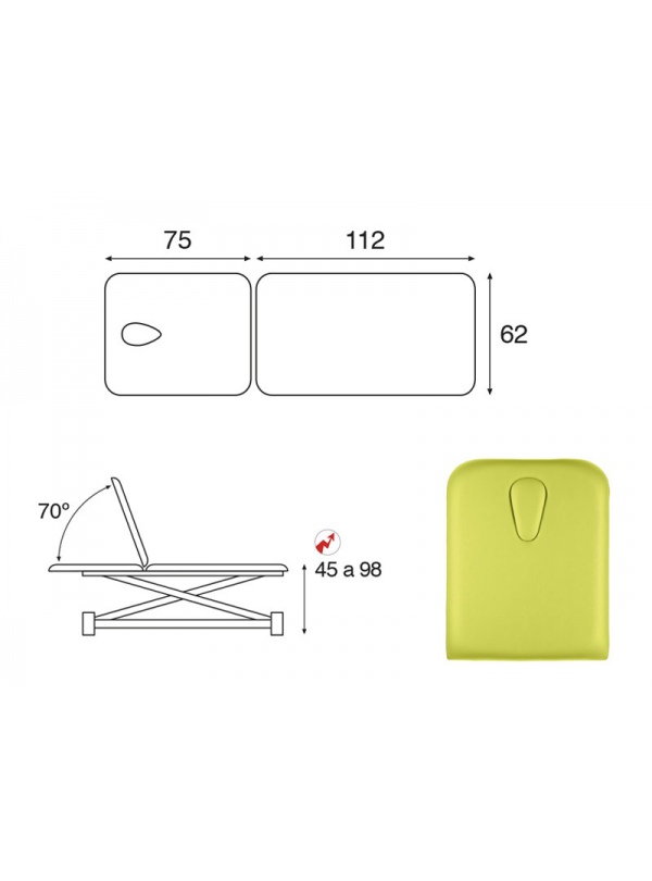 Camilla Eléctrica C7552
