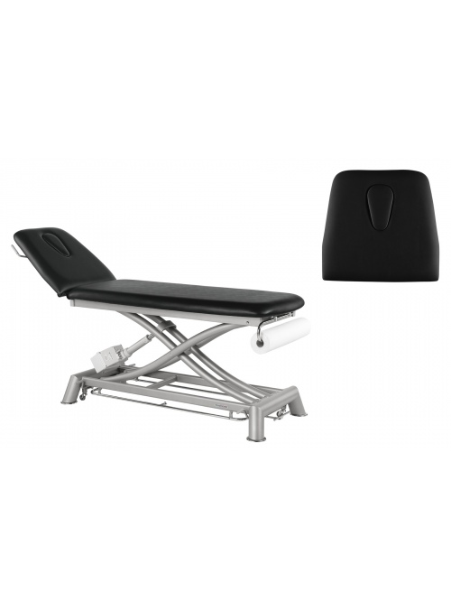 Camilla eléctrica tijera gris 2 cuerpos T20 62x207