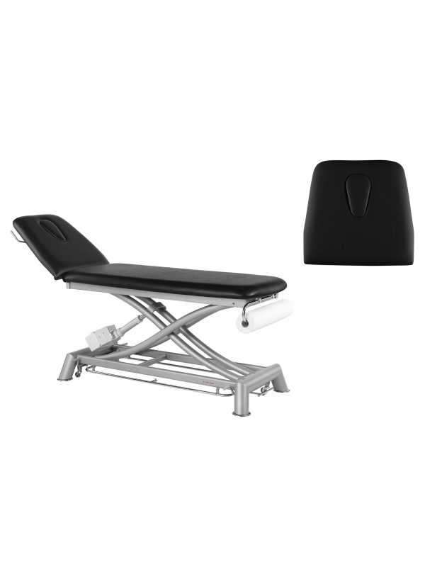 Camilla eléctrica tijera gris 2 cuerpos T20 62x207