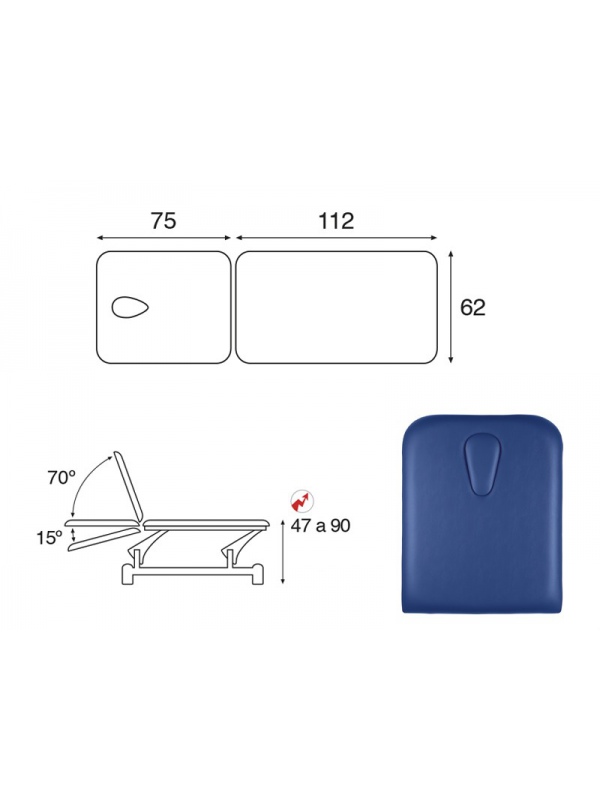 Camilla Eléctrica C3553