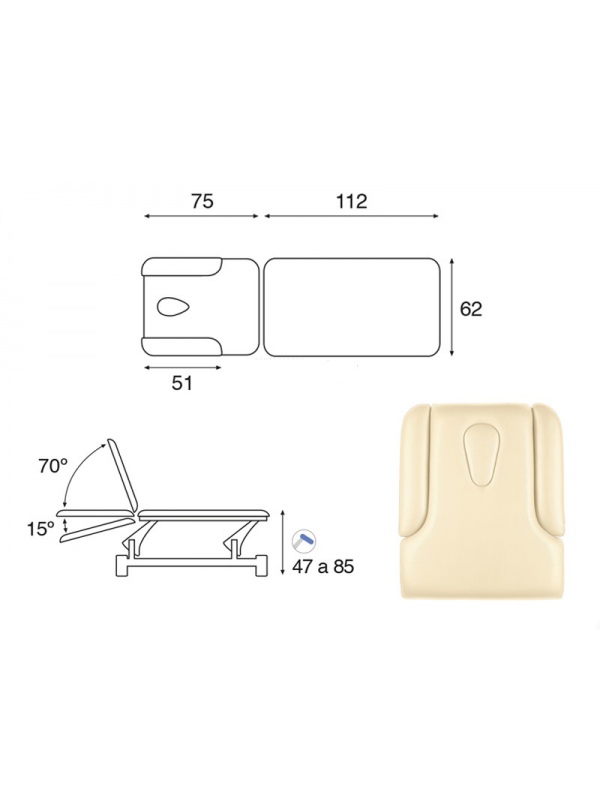 Camilla Hidráulica C5783