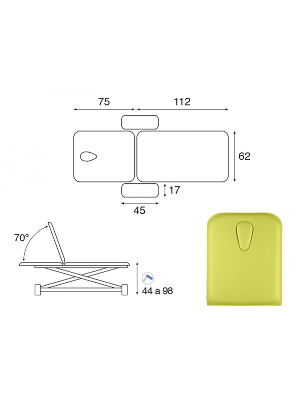 Camilla Hidráulica C7751