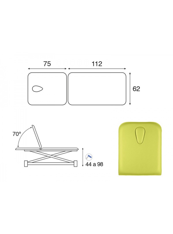 Camilla Hidráulica C7752