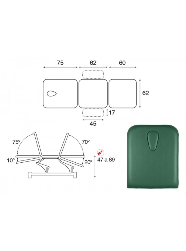 Camilla Eléctrica C5556