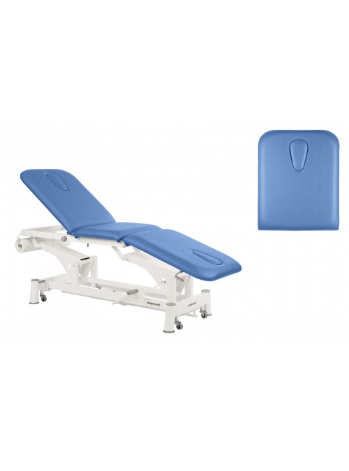 Camilla hidráulica biela blanca 3 cuerpos T13 62x198