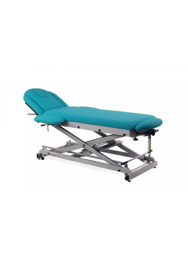 Camilla eléctrica tipo sillón de 3 secciones con subida vertical sin desplazamiento lateral Camilla eléctrica tipo sillón de 3 secciones con subida vertical sin desplazamiento lateral