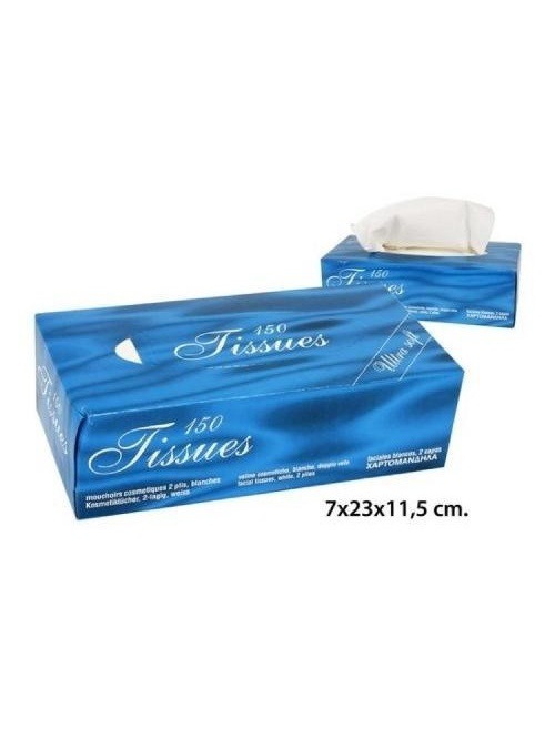 Pañuelos faciales- Tissue 150 uds