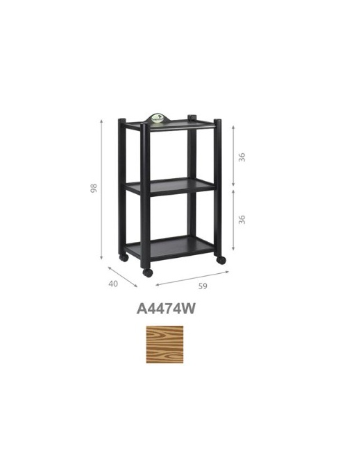 Mesa Carrito de Madera 3... 2