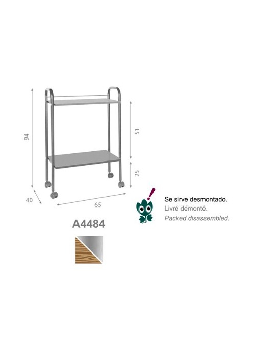 Mesa Carrito Ecopostural 2... 2