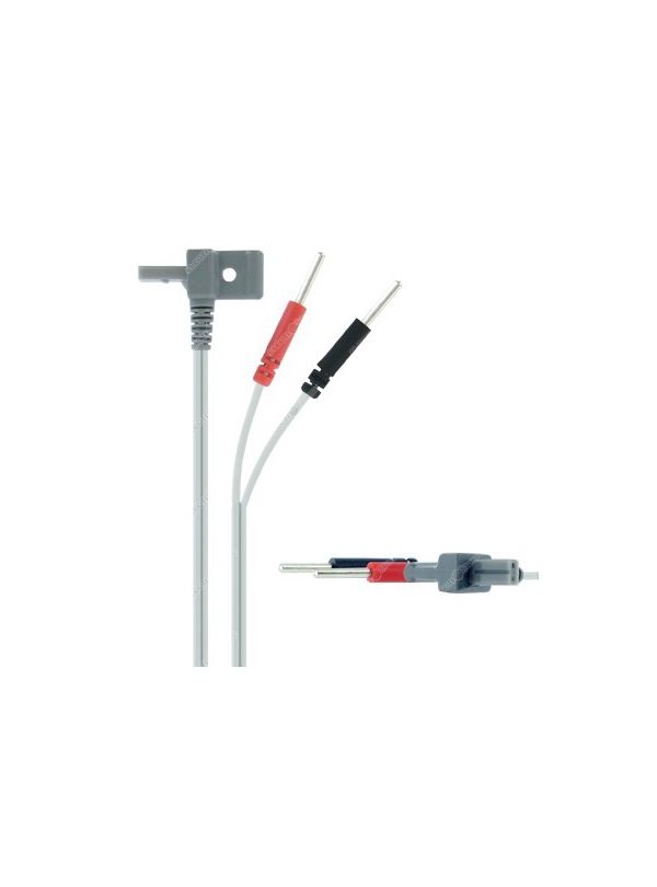 Cables para electroestimuladores CEFAR (Set de 2 cables)