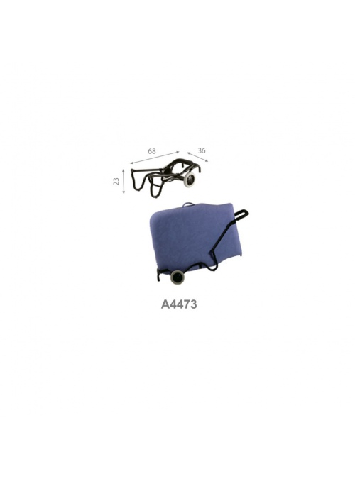 Carrito portacamillas plegables ECOPOSTURAL 2