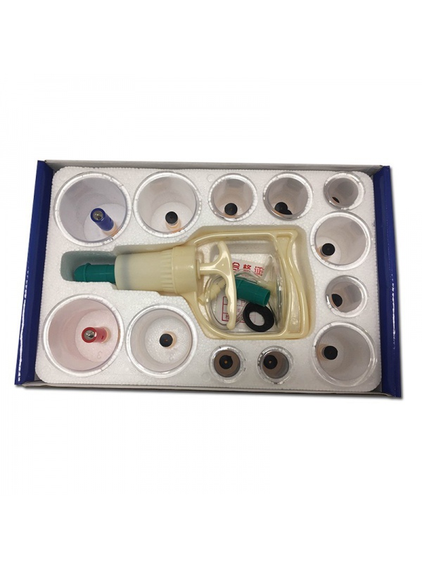 Ventosa de plástico China con aspirador e imanes 12 piezas 