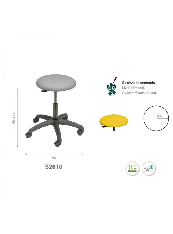 Taburete Circular S2610