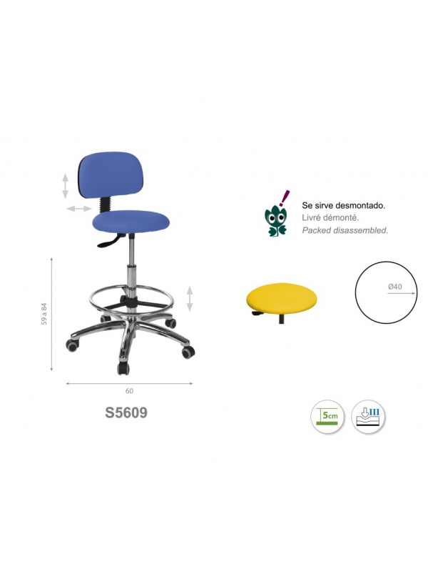 Taburete Circular S5609