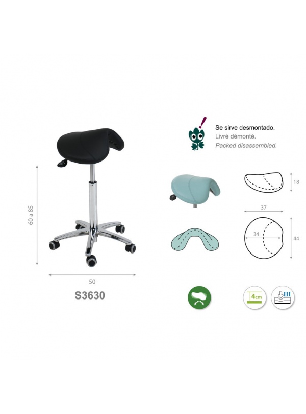 Taburete Pony S3630