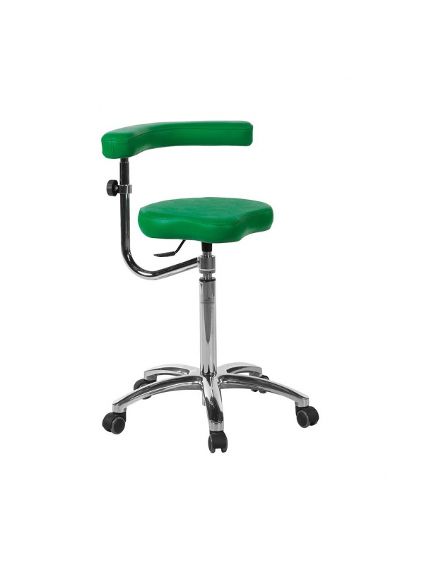 Taburete bicicleta base aluminio con brazo multifunción