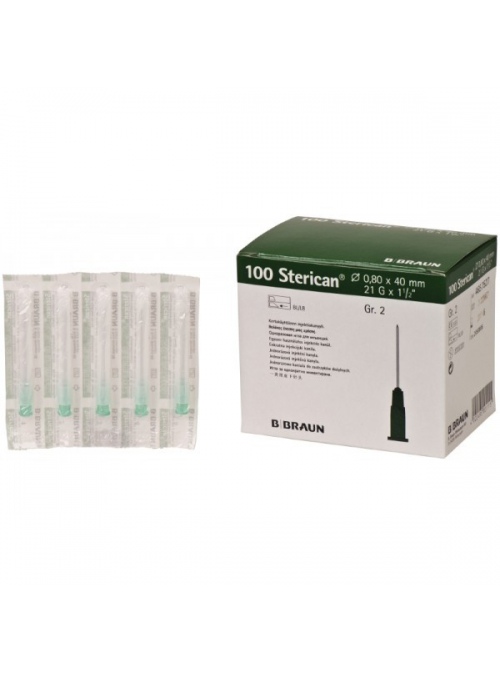 Agujas Sterican Desechables (100 unds.)