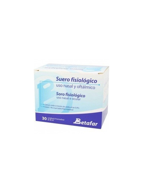PHYSIODOSE SUERO FISIOLOGICO MONODOSIS CAJA 30 UD