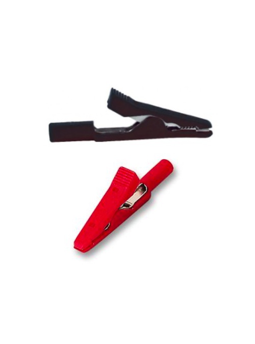 Adaptador Pinza Cocodrilo con Conector Hembra 2 mm (2 unidades) 2