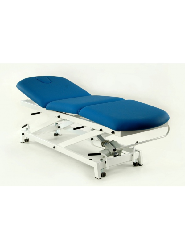 Camilla hidráulica Fisioportunity 3 cuerpos. Pliegue central. Camilla hidráulica Fisioportunity 3 cuerpos. Pliegue central.