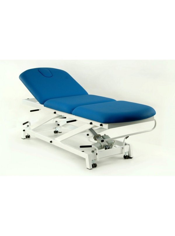 Camilla hidráulica Fisioportunity 3 cuerpos. Pliegue central. Camilla hidráulica Fisioportunity 3 cuerpos. Pliegue central.