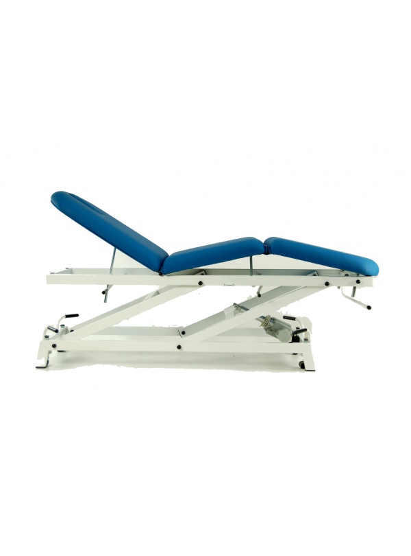 Camilla hidráulica Fisioportunity 3 cuerpos. Pliegue central.