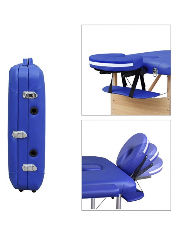 Camilla Plegable eonómica Madera 2 cuerpos