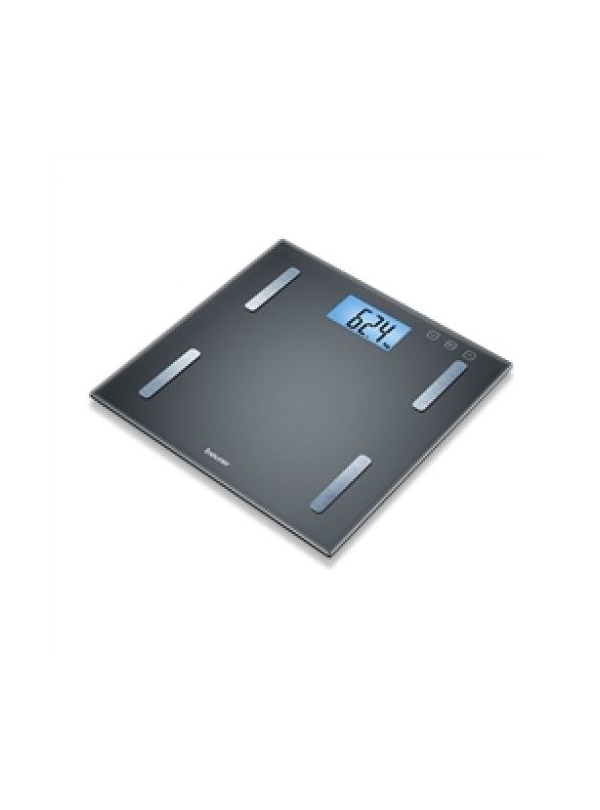 Báscula Digital Diagnóstica con IMC de Vídrio